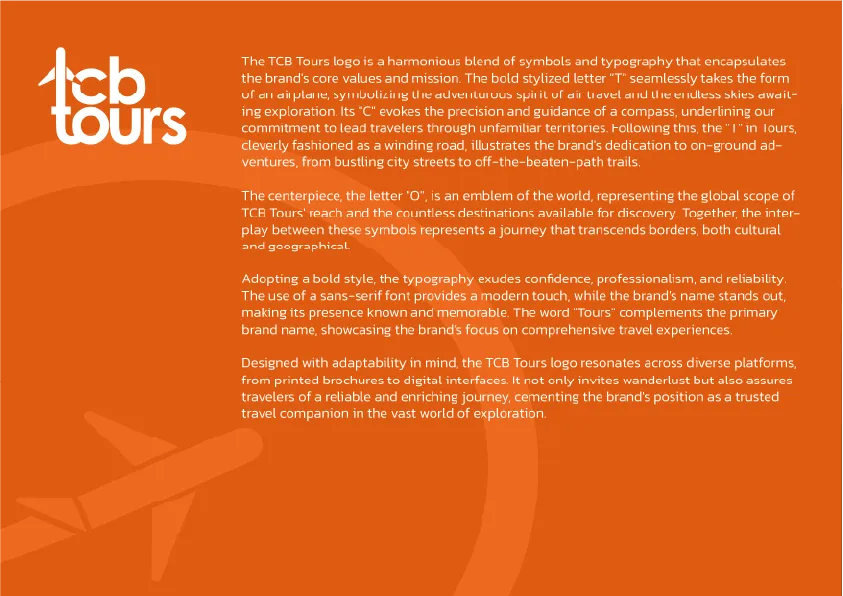 TCB Tours üçün Brendinq Layihəsi